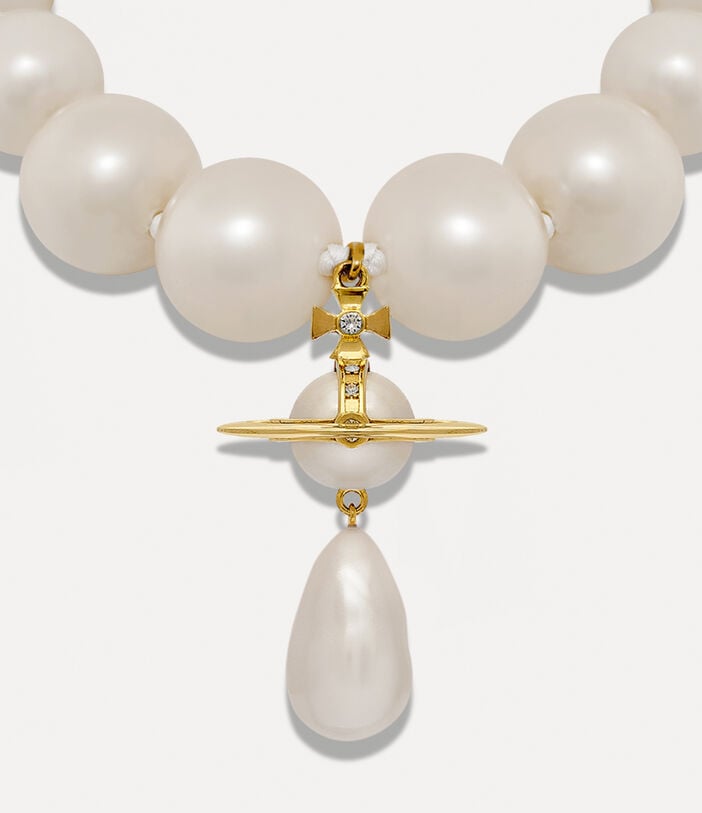 Vivienne Westwood GIANT PEARL DROP NECKLACE